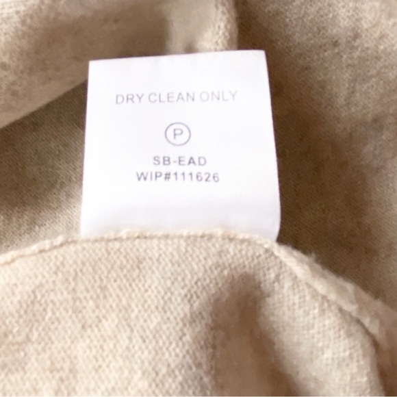 Woolrich Wool Blend Knit Off White Khaki Heather Sweater | L - Picture 7 of 8